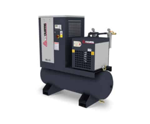 Rotary screw air compressor - SEG 5 - 15 HP tank mounted