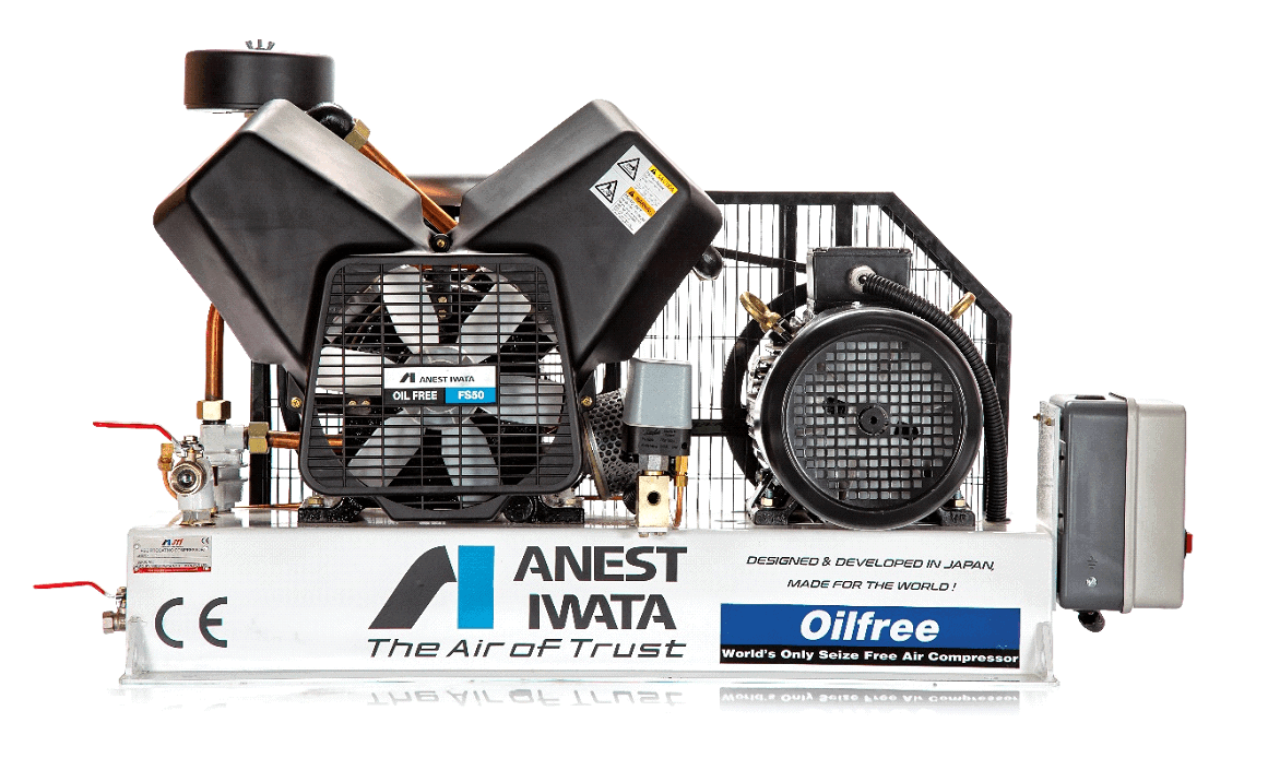 Anest Iwata Air Compressor - Anest Iwata Reciprocating Air