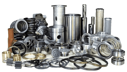 Spares and consumables for the air compressors
