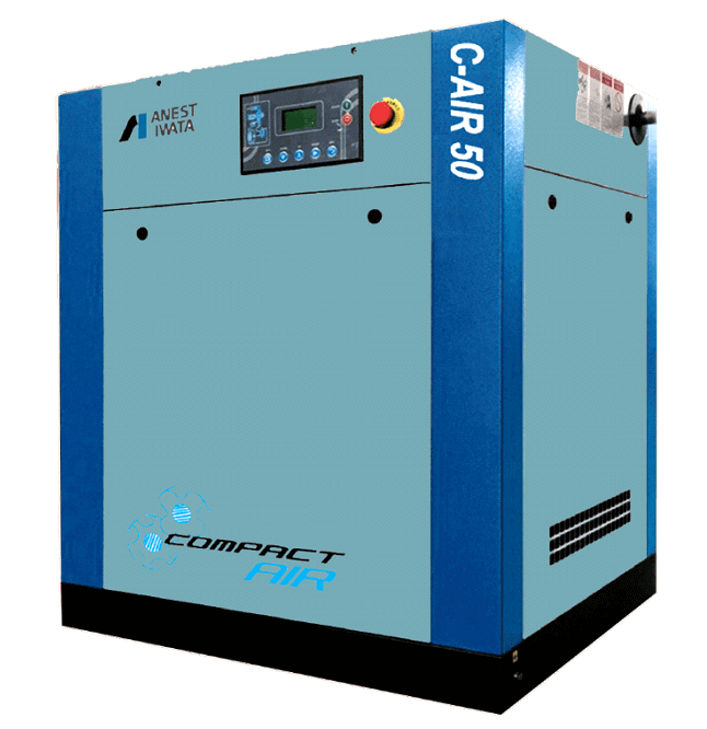 7.5-50 hp belt drive, C-AIR 50 model rotary screw air compressor