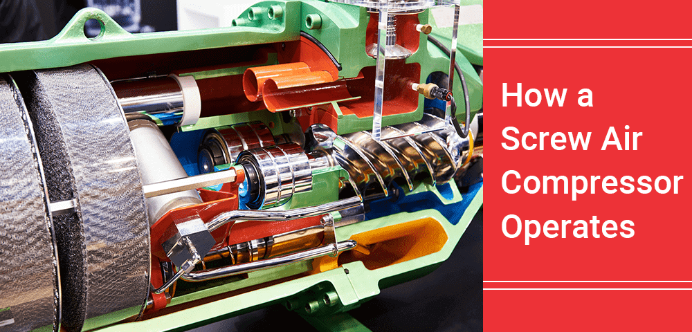 How a Screw Compressor Operates?